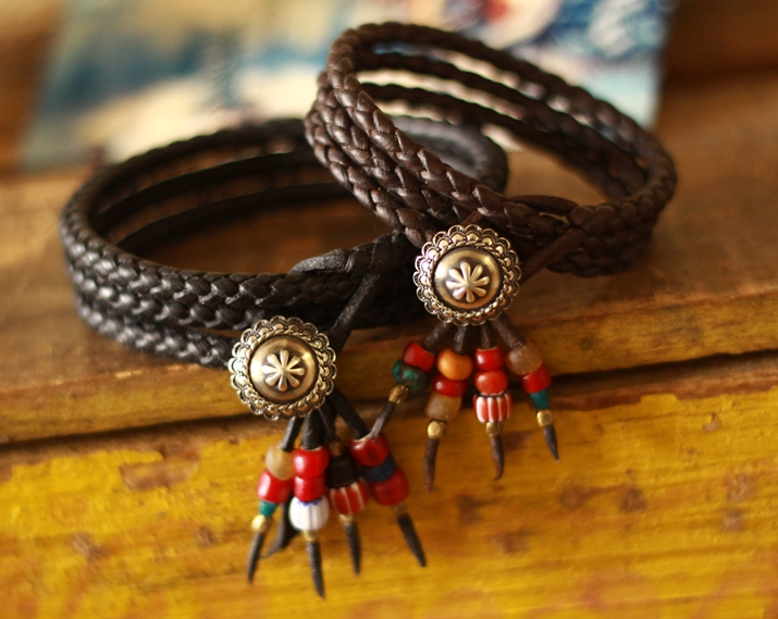 レザーブレスレット ペア